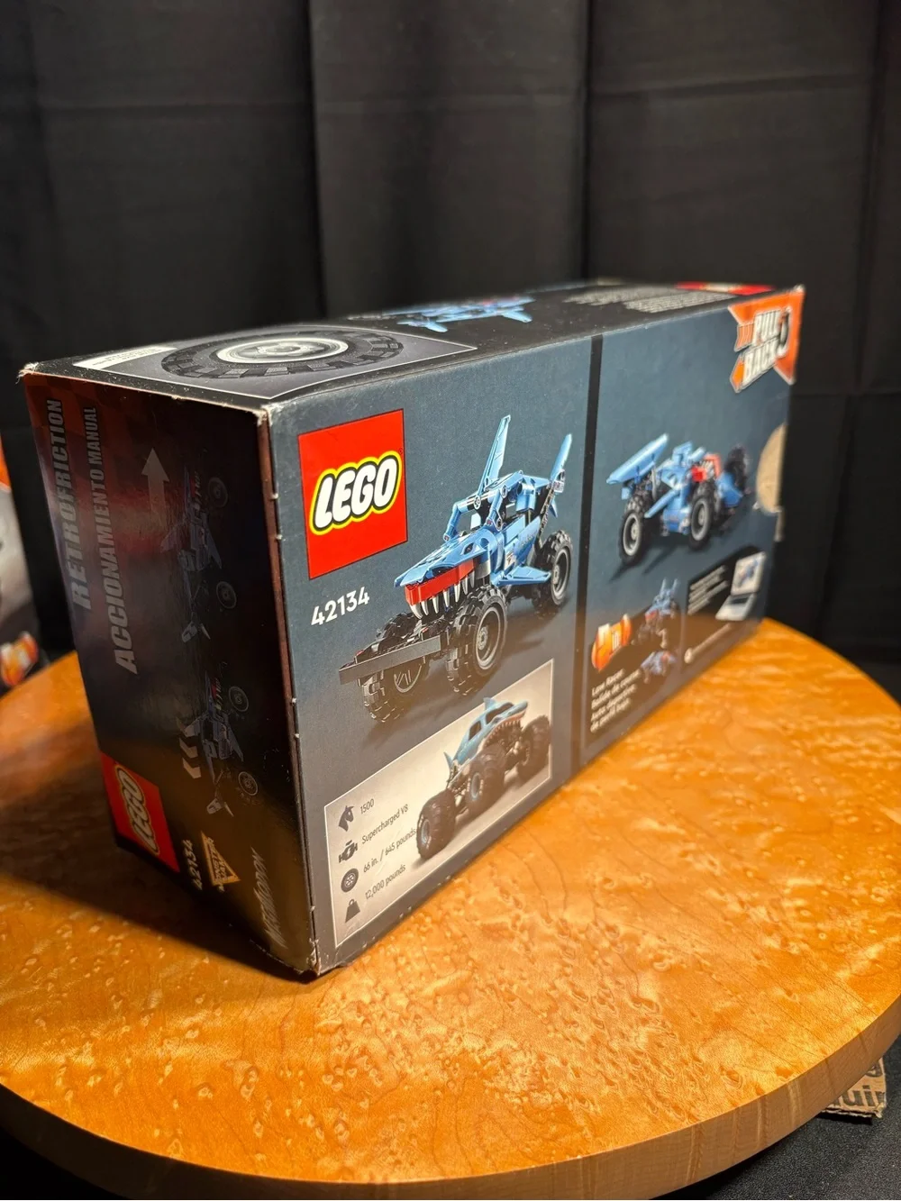 LEGO Technic Monster Jam Megalodon 42134 Set of 2 (1 Sealed, 1 Damaged Box)